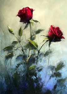 Romantische rode rozen door Justyna Jaszke