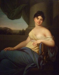 Portret van Maria Antonovna Naryshkina door Józef Grassi