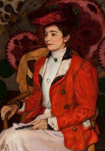 Portret van Iza Axentowicz née Giełgud