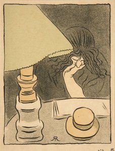 Vrouw en Lamp, gepubliceerd 1894
