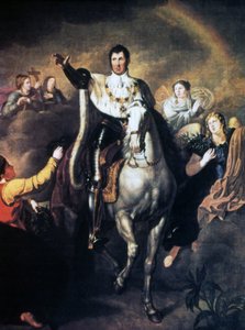 De terugkeer van Frederik Willem III als overwinnaar in de bevrijdingsoorlogen door K.F.J.H. Schumann