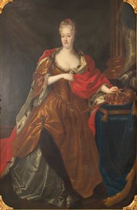 Portret van Christine van Polen