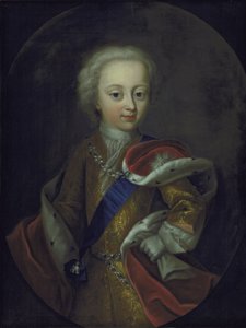 Koning Frederik V als kind door KMS 1604 Ubekendt