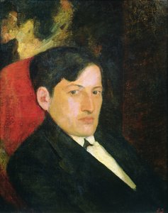 Portret van D. Shevardnadze, 1921