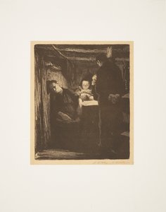 Een weversopstand - Dood door Käthe Kollwitz