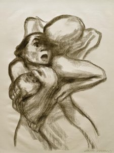 K. Kollwitz, Dood grijpt een vrouw