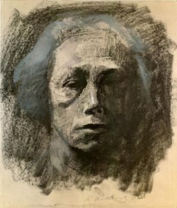 Zelfportret en face