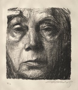 Zelfportret door Käthe Kollwitz