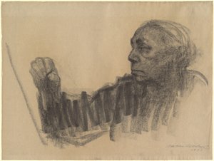 Zelfportret door Käthe Kollwitz