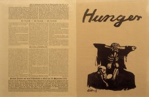 Sovjet-Rusland, voedselcrisis / pamflet door Käthe Kollwitz