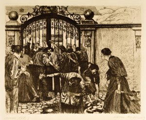 Storm door Käthe Kollwitz