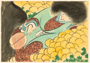 Bloemen van honderd werelden (Momoyogusa): Chrysantenjongen (Kikujidō)