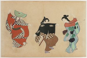 Bloemen van Honderd Werelden: Dansen door Kamisaka Sekka