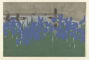 Iris door Kamisaka Sekka