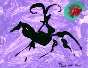 Energiek abstract beest