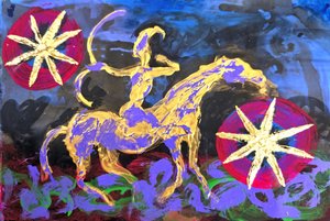 Golden Archer Stars door Kanat Ibragimov