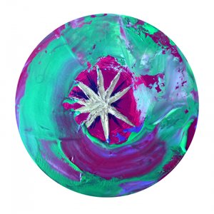Levendige abstracte ster
