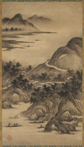 Seizoenslandschappen door Kano Hideyori