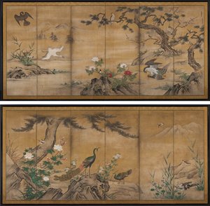 Vogels en Bloemen