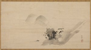 Landschap, Edo-periode, 17e eeuw