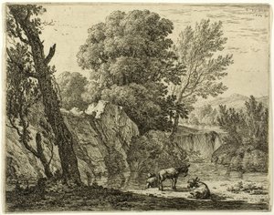 De pakker met twee ezels door Karel Dujardin