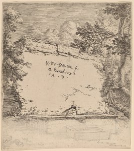 Titelpagina met fontein