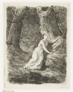 Olwene zwerft rond in het bos (serie titel) door Karel Frederik Bombled