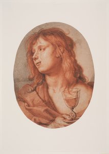 De Apostel Johannes door Karel van III Mander