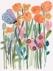 Kleurrijke tuinvlinders door Karin Lauria