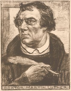 Maarten Luther door Karl Bauer