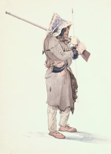 Pasesick-Kaskutau door Karl Bodmer