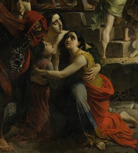 (detail) De laatste dag van Pompeii