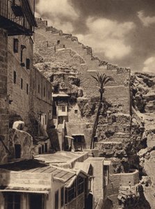 Mar Saba, Palm van St. Sabas door Karl Grober