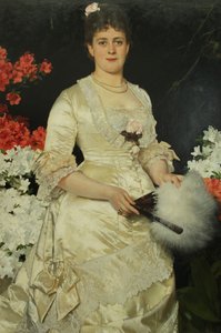 Duits: Frau Hedwig Woworsky, geb. Heckmann Mevrouw Hedwig Woworsky, geboren Heckmann