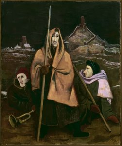 De bewakers door Karl Hofer