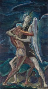 Jakob worstelt met de engel