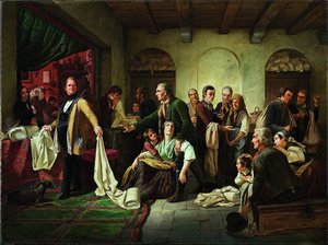 De Silezische wevers door Karl Hübner