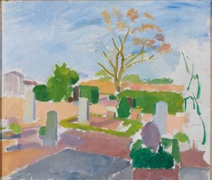Begraafplaats, Christiansø door Karl Isakson