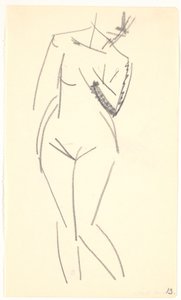 Staand model