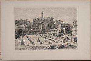 Deens:  Forum Romanum door Karl Jensen