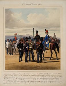Eerste Lichte Cavaleriedivisie, 1867 door Karl Karlovich Piratsky