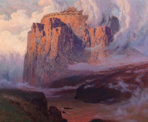 Valhalla, voor 1911 door Karl Ludwig Prinz