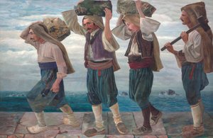 De steenhouders van Ragusa