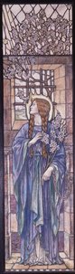 Hoop: Ontwerp voor glas-in-lood in All Saints Church, Eastchurch, Isle of Sheppey, ca. 1912 door Karl Parsons