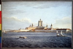 Het Smolny-klooster in Sint-Petersburg