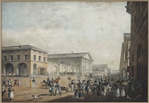 Uitzicht op de Sadovaya-straat in Sint-Petersburg