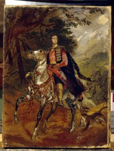 Portret van graaf Anatole Nikolaievich Demidov, eerste prins van San Donato (1812-1870) door Karl Pavlovich Bryullov
