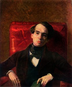 Portret van de schrijver Alexandr Nikolayevich Strugovshchikov
