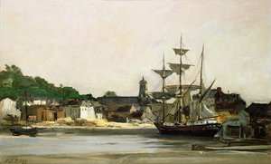 De haven van Honfleur