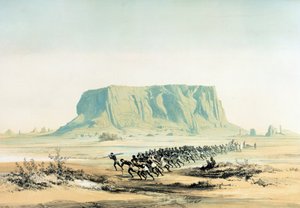 Uitzicht op de berg Barkal